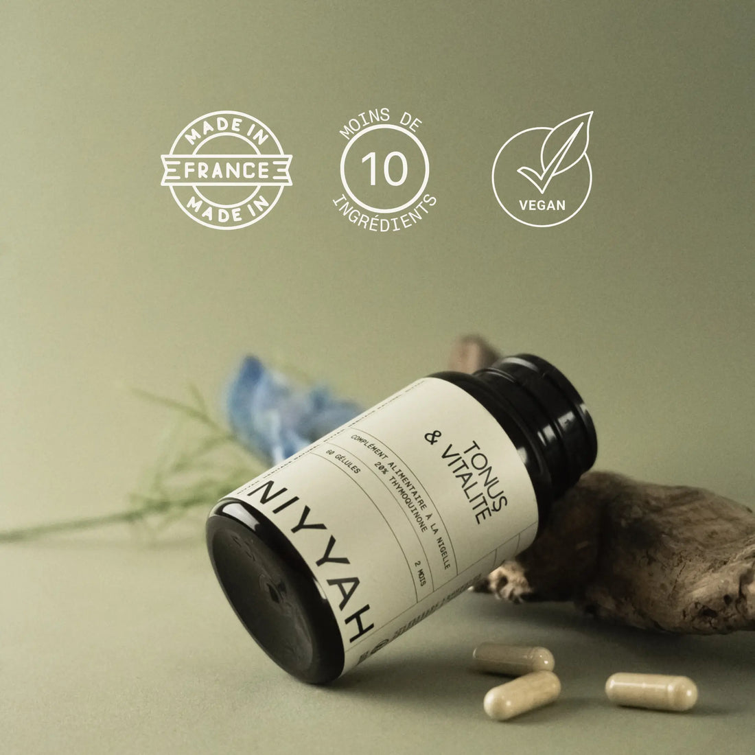 Complément alimentaire fatigue & énergie : Tonus & Vitalité Nigelle