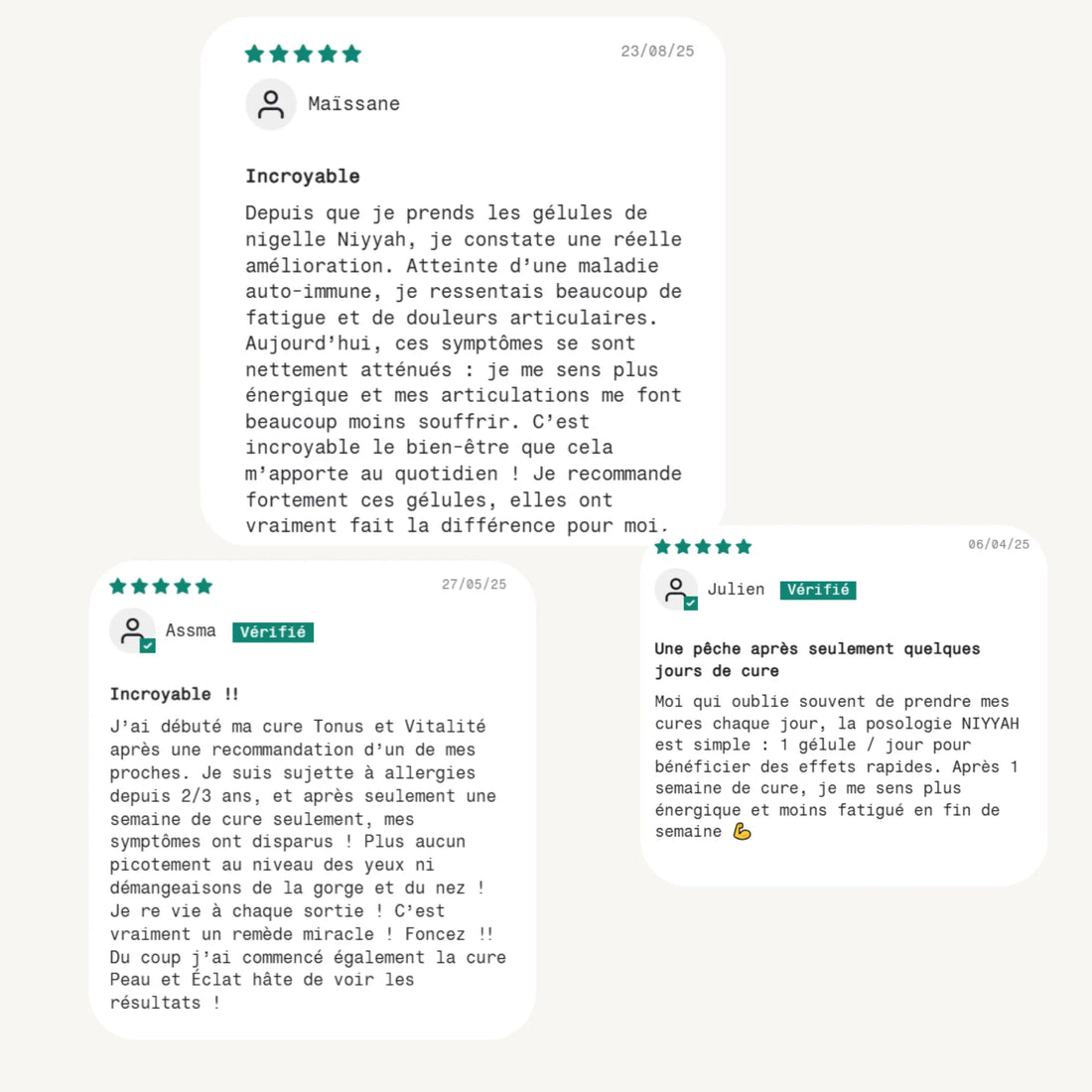 Complément alimentaire fatigue & énergie : Tonus & Vitalité Nigelle