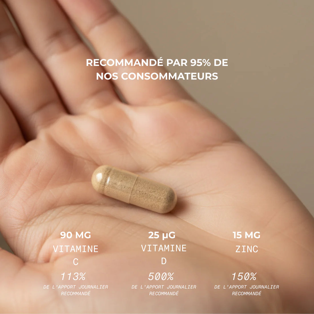 Complément alimentaire NIYYAH recommandé par 95% de nos consommateurs 