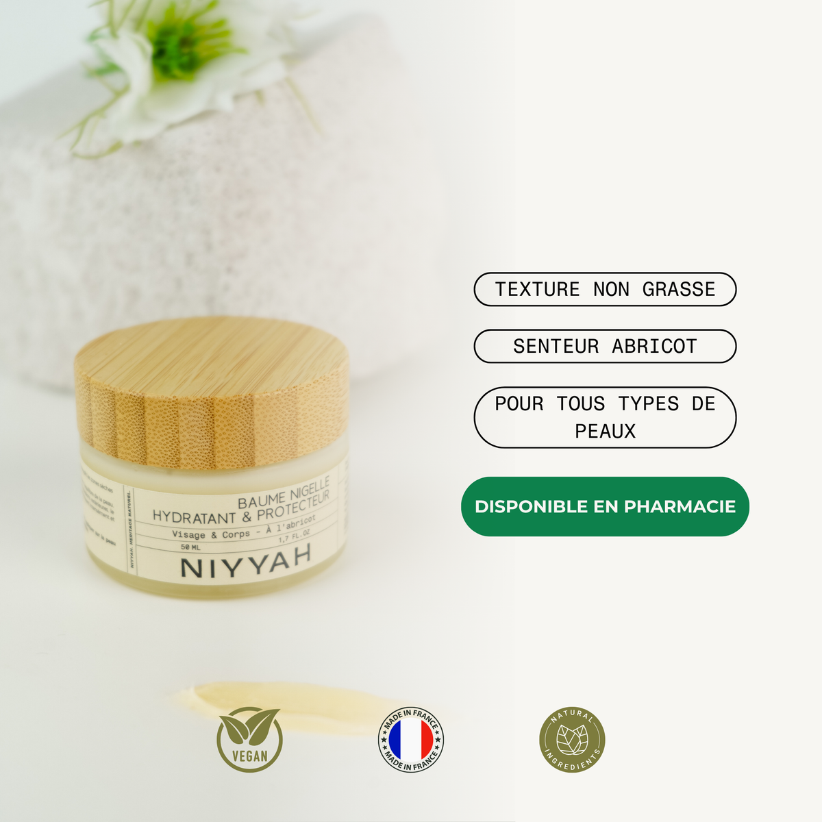 Baume Nigelle Hydratant et protecteur