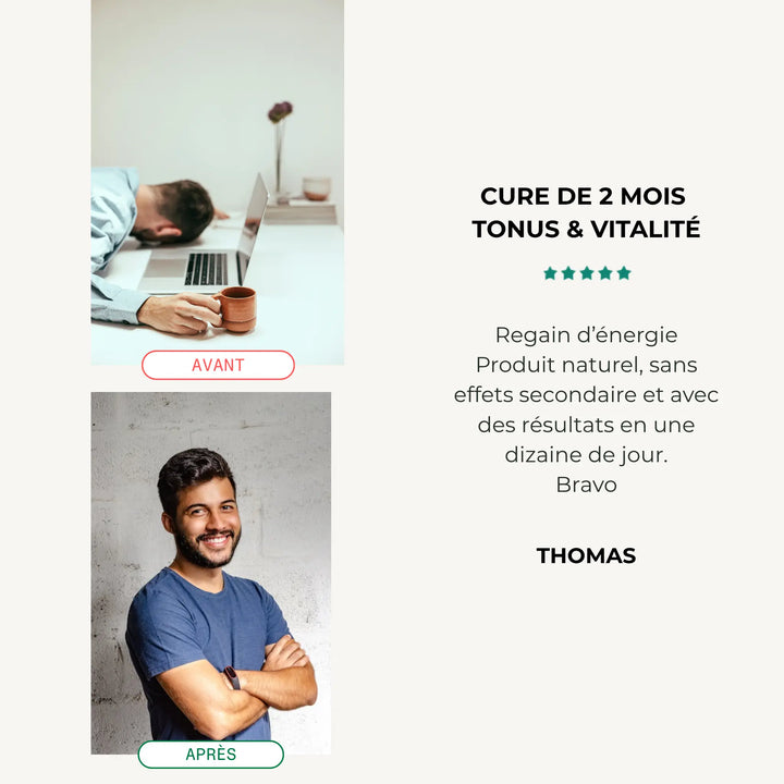 Complément alimentaire fatigue & énergie : Tonus & Vitalité Nigelle