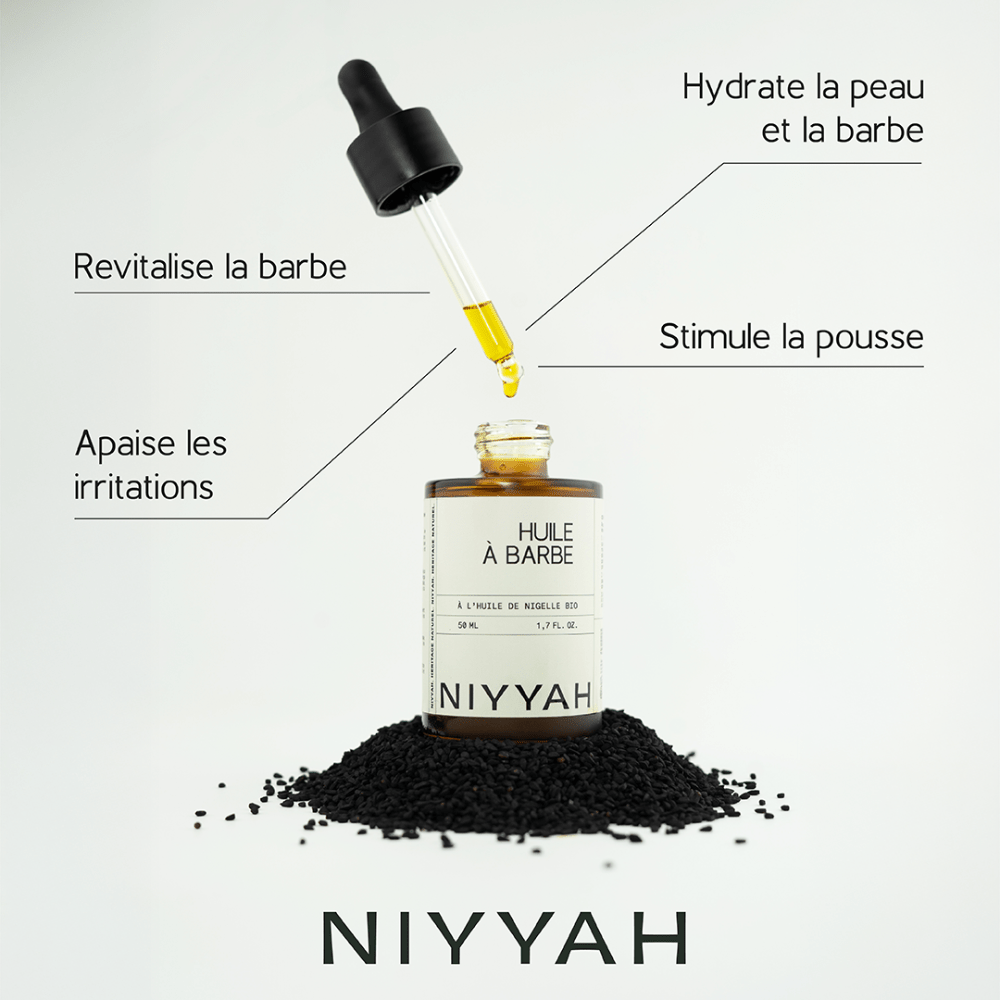 Huile à Barbe aux 5 huiles BIO