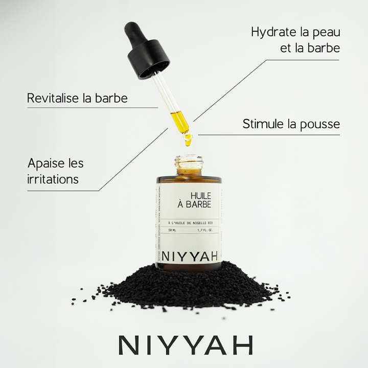 Huile à Barbe aux 5 huiles BIO