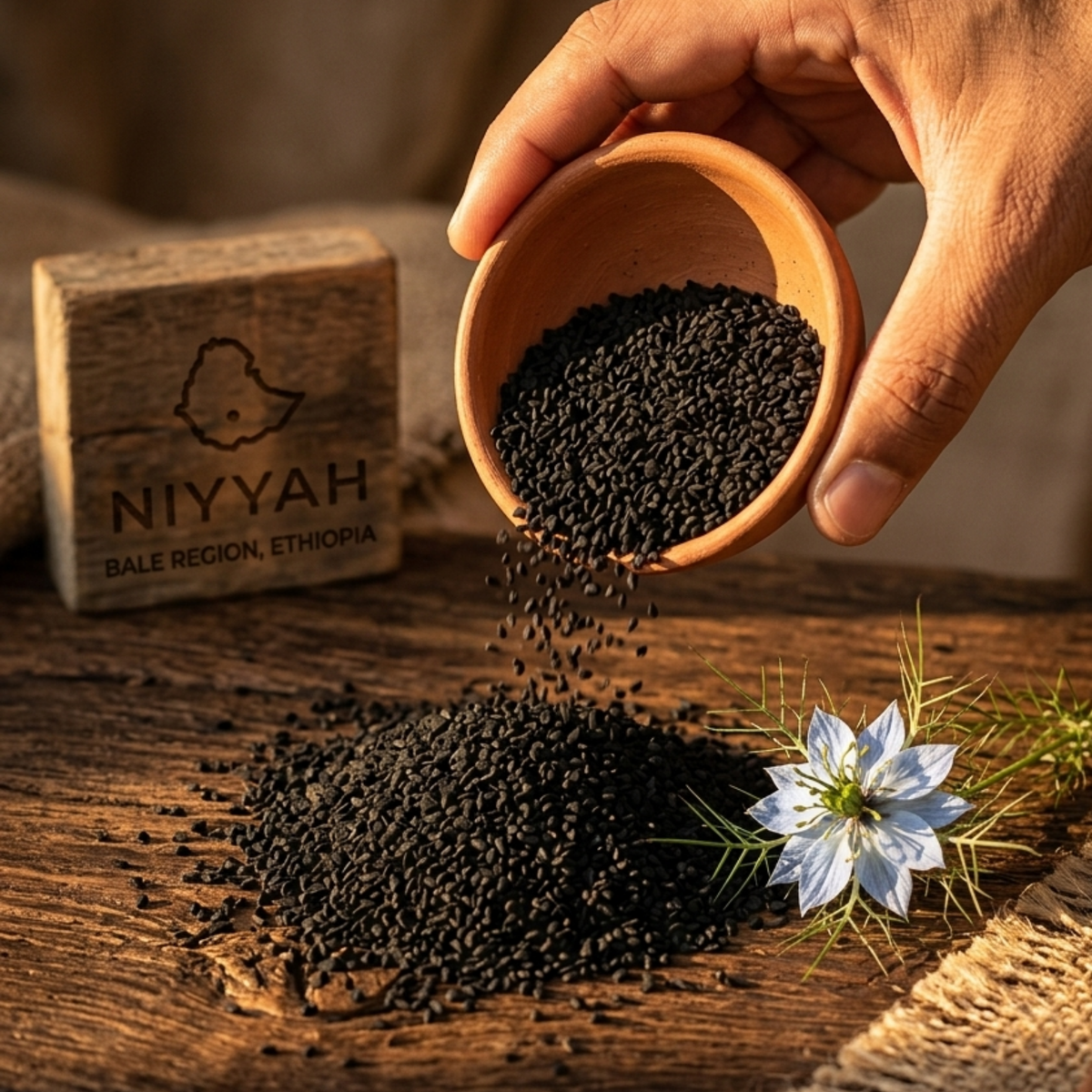 Graines de nigelle - grand cru d’Éthiopie 100g
