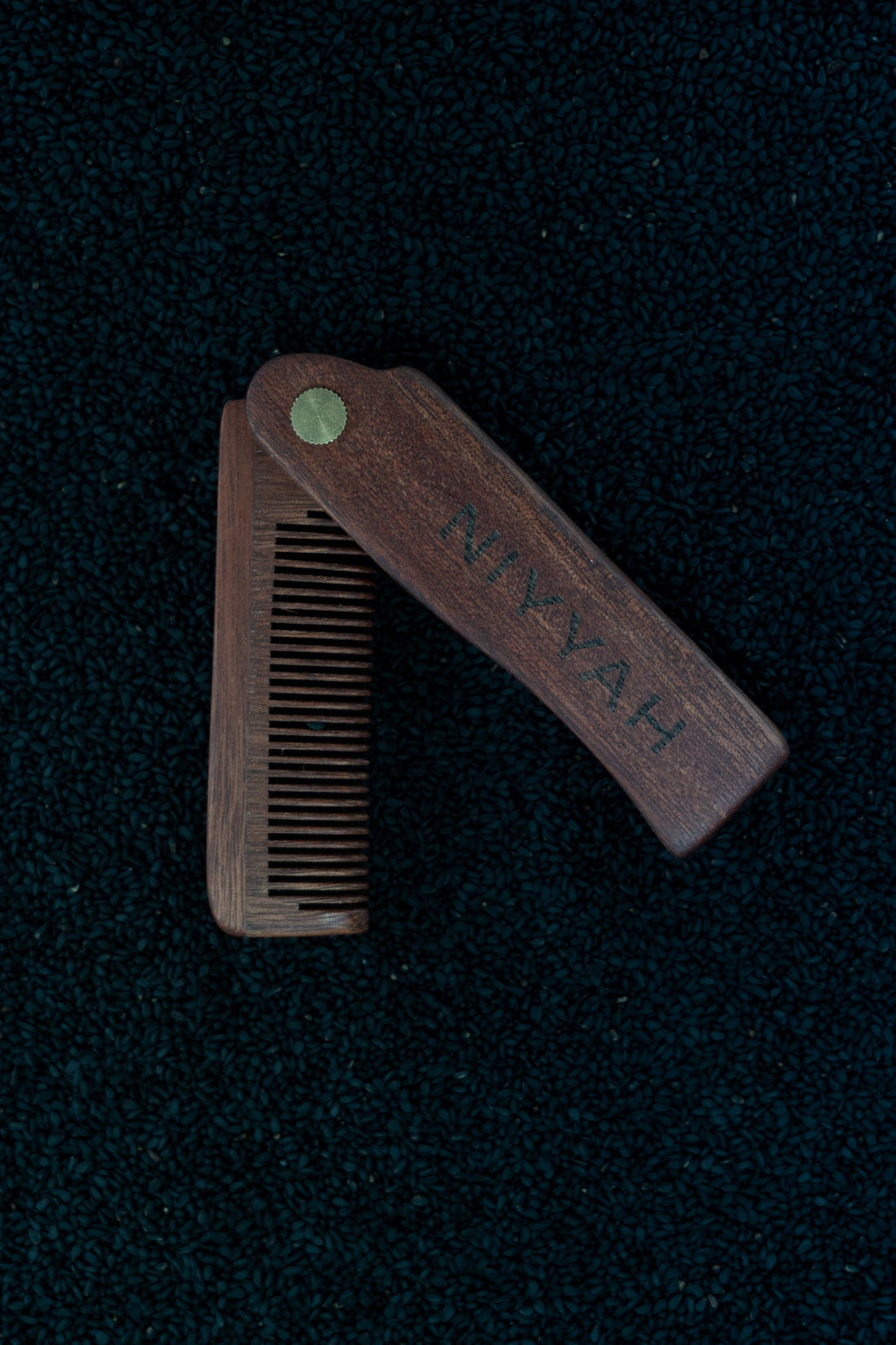 Peigne à barbe bois