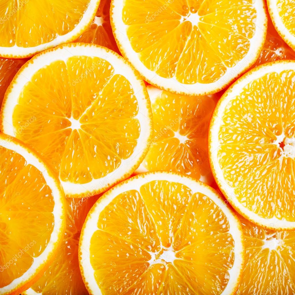 Tranches d'oranges fraîches riches en vitamine C antioxydante pour soutenir immunité et vitalité naturellement Image